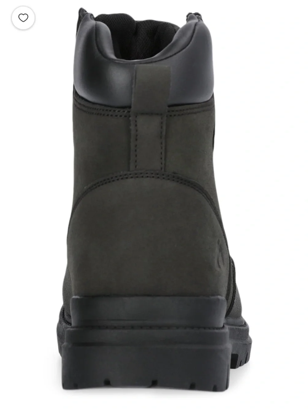 Ozark Trail Troy Men’s Black Faux Suede Hiking Work Boots NWT